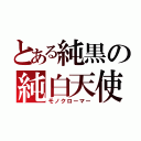 とある純黒の純白天使（モノクローマー）