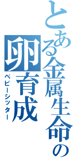 とある金属生命体の卵育成（ベビーシッター）