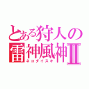 とある狩人の雷神風神Ⅱ（ネコダイスキ）