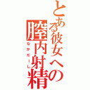 とある彼女への膣内射精（なかだーし）