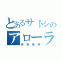 とあるサトシのアローラの姿（作画崩壊）