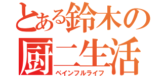 とある鈴木の厨二生活（ペインフルライフ）