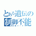 とある遺伝の制御不能（天然パーマ）