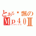 とある啊飄のＭｐ４０Ⅱ（インデックス）