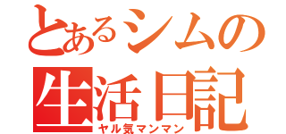 とあるシムの生活日記（ヤル気マンマン）