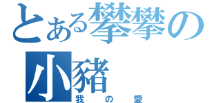 とある攀攀の小豬（我の愛）