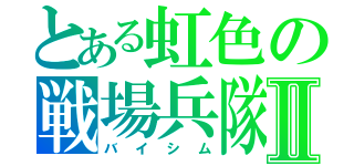 とある虹色の戦場兵隊Ⅱ（バイシム）