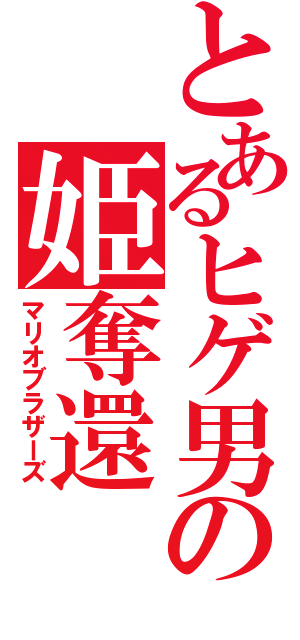 とあるヒゲ男の姫奪還（マリオブラザーズ）