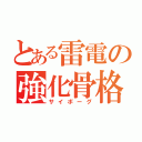 とある雷電の強化骨格（サイボーグ）