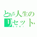 とある人生のリセットボタン（ＧＵＭＩ）