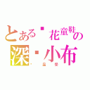 とある晓花童鞋の深爱小布（极品受）