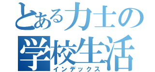 とある力士の学校生活（インデックス）