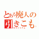 とある廃人の引きこもり（モラトリアム）