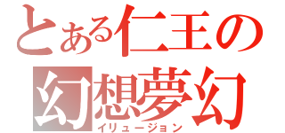 とある仁王の幻想夢幻（イリュージョン）