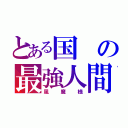 とある国の最強人間（風魔様）