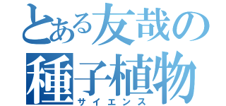 とある友哉の種子植物（サイエンス）