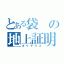 とある袋の地上証明（ポリテラス）