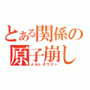 とある関係の原子崩し（メルトダウナー）