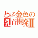 とある金色の乳首開発Ⅱ（）