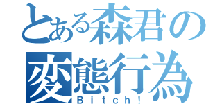 とある森君の変態行為（Ｂｉｔｃｈ！）