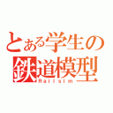 とある学生の鉄道模型（Ｒａｉｌｓｉｍ）