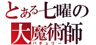 とある七曜の大魔術師（パチュリー）