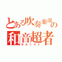 とある吹奏楽部の和音超者（ホルニスト）