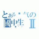 とある煞气の國中生Ⅱ（尬廣啊！）