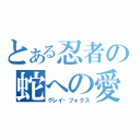 とある忍者の蛇への愛（グレイ・フォクス）