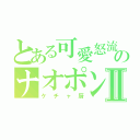 とある可愛怒流のナオポンⅡ（ケチャ厨）