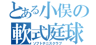 とある小俣の軟式庭球部（ソフトテニスクラブ）