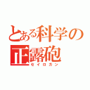 とある科学の正露砲（セイロガン）