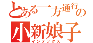 とある一方通行の小新娘子（インデックス）