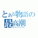 とある物語の最高潮（クライマックス）