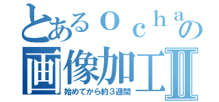 とあるｏｃｈａｋｉの画像加工集Ⅱ（始めてから約３週間）