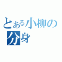 とある小柳の分身（）