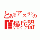 とあるアスランの自爆兵器（イージス）