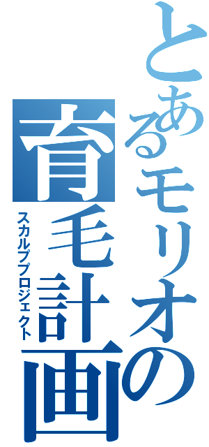 とあるモリオの育毛計画（スカルププロジェクト）