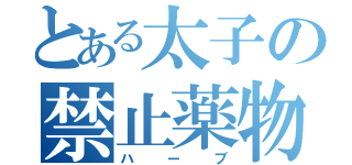 とある太子の禁止薬物（ハーブ）