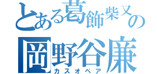 とある葛飾柴又の岡野谷廉（カスオペア）