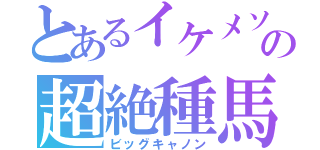 とあるイケメソの超絶種馬（ビッグキャノン）