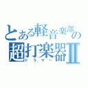 とある軽音楽部の超打楽器隊Ⅱ（ドラマー）