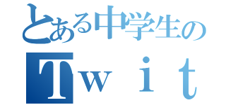 とある中学生のＴｗｉｔｔｅｒ（）