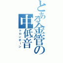 とある金管の中低音（トロンボーン）