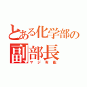 とある化学部の副部長（マジ有能）