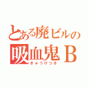 とある廃ビルの吸血鬼Ｂ（きゅうけつき）