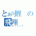 とある鯉の飛翔（コイキング）