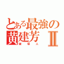 とある最強の黄建芳Ⅱ（破壞人）