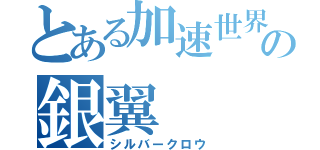 とある加速世界の銀翼（シルバークロウ）