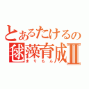 とあるたけるの毬藻育成Ⅱ（まりもん）